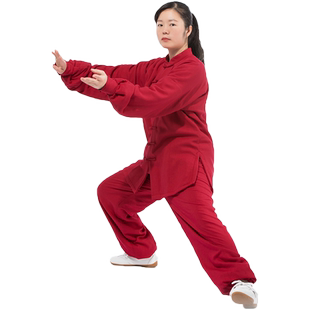 柏龄太极服女装秋冬2025加厚保暖练功表演武术拳定制冬季加绒