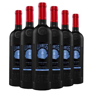 【直营】贺兰山东麓红酒 类人首美乐紫黛夫干红葡萄酒 整箱6支装