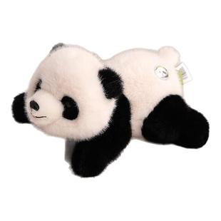 仿真大熊猫毛绒玩偶睡觉抱枕公仔成都旅游纪念品抱睡生日礼物女友