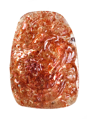 天然女金太阳吊坠日光石颈饰