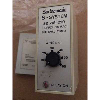 议价Electromatic SB 215  SSYSTEM维修
