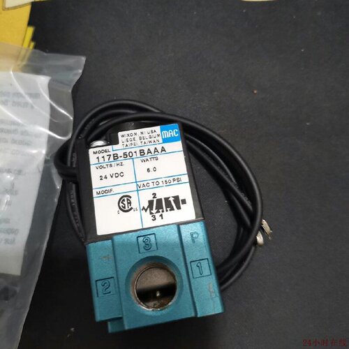 可维修出售MAC全新原装正品电磁阀117B501BA现货可议价感兴趣的话