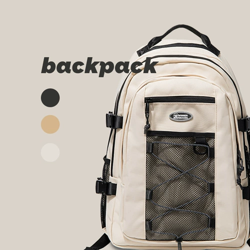 Небольшой дизайнерский вместительный и большой ранец, оригинальная брендовая сумка через плечо, японский рюкзак, тренд сезона, подходит для студента