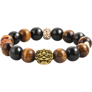 MONOLOGUE独白北纬三十度国潮貔貅黄金手串MR1681情人节礼物送礼