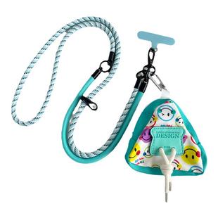 带小包手机挂绳零钱包钥匙扣耳机书包挂件斜挎可背挂脖手腕防丢绳带子儿童女垫片卡包链背带可调节防盗绳子壳