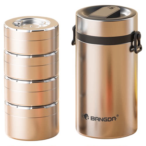 24小时超长保温饭盒桶多层大容量便携学生上班族不锈钢便当盒冬天