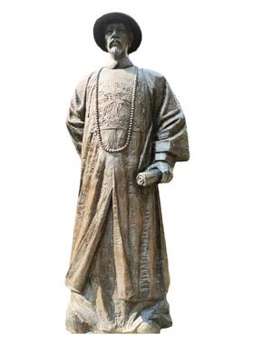 古代法治廉洁官员名人铸铜雕塑公园主题景观广场户外玻璃钢摆件