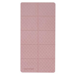 可折叠瑜伽垫便携式加宽防滑午睡午休地垫健身家用儿童舞蹈加厚垫