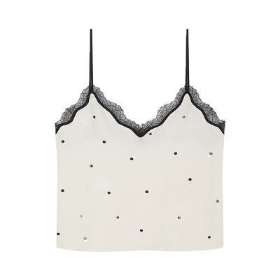 CRUSHCollection羊毛蕾丝吊带