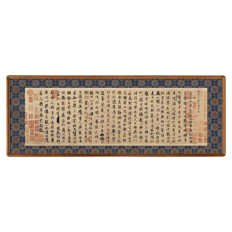 王羲之兰亭集序书法客厅装饰画
