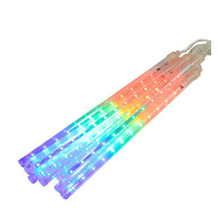 太阳能流星灯流星雨彩灯景观庭院户外防水圣诞装饰贴片发光挂树灯