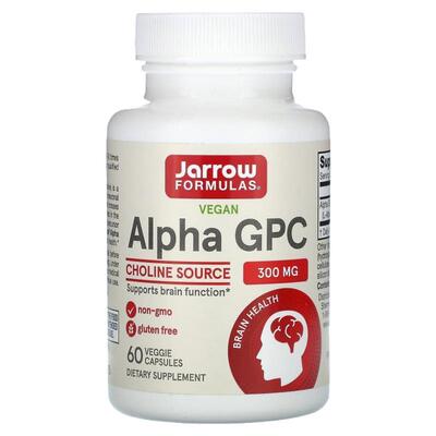 Jarrow杰诺α-GPC甘油磷脂酰胆碱帮助脑功能养护神经保健成人记忆