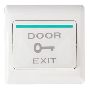 86型门禁开关出门按钮家用墙壁暗装自动复位回弹小区开门开关面板