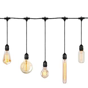 求婚室内布置装饰灯泡挂灯创意森系婚礼浪漫氛围灯饰户外钨丝灯串