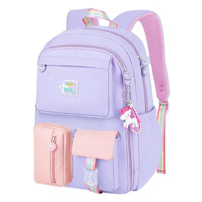 女孩冰箱式开门儿童书包