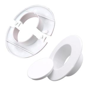 下水口装饰盖空调孔遮丑泥堵神器口堵盖补空调管装饰遮挡管子