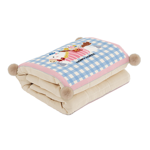 小马乐琪马年新款抱枕被冬天家用办公室车载加厚两用二合一小毯子