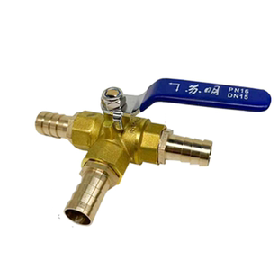 油路油管控制开关宝塔铜三通球阀改装柴油汽油软管转换阀门开关