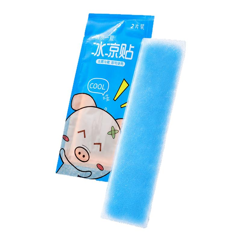 夏季冰凉贴学生上课提神醒脑降温贴户外防暑解暑手机散热退热冰贴