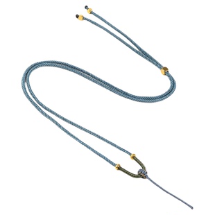 吊坠绳手工编织项链绳子高端精编配黄金玉石平安扣挂脖挂绳男女款