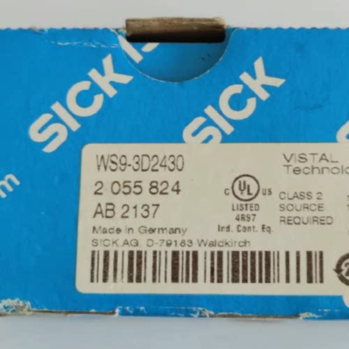 议价德国施克SICK  光电开关  WS9-3D2430，WE9-3D2430