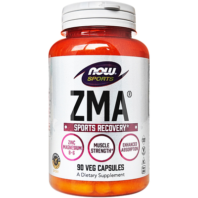 NowFoods诺奥ZMA锌镁力胶囊90粒