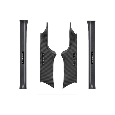 焕新版YL/3碳钎纹全车防护门槛条