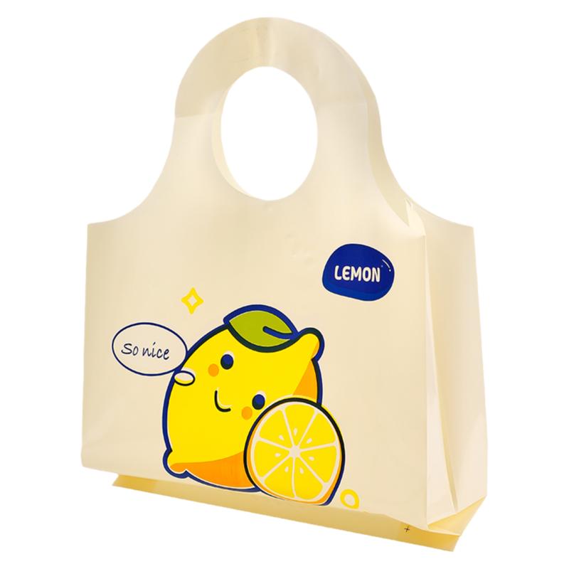 笑脸塑料袋服装店手提袋童装购物袋水果食品烘焙甜品打包袋礼品袋