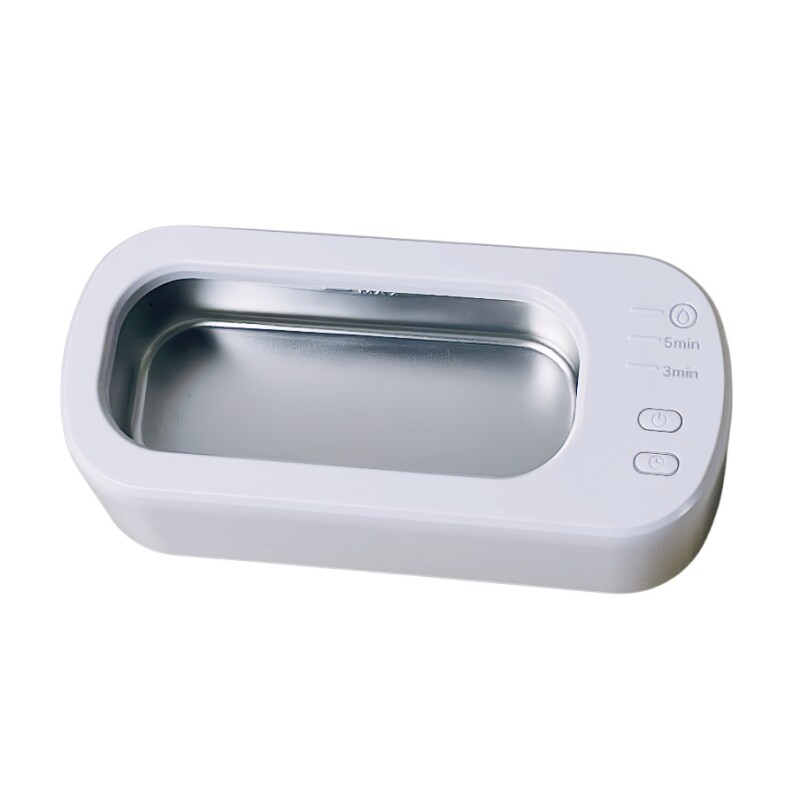 超声波清洗机洗眼镜机家用仪器首饰牙套清洁眼睛清洗神器110v通用