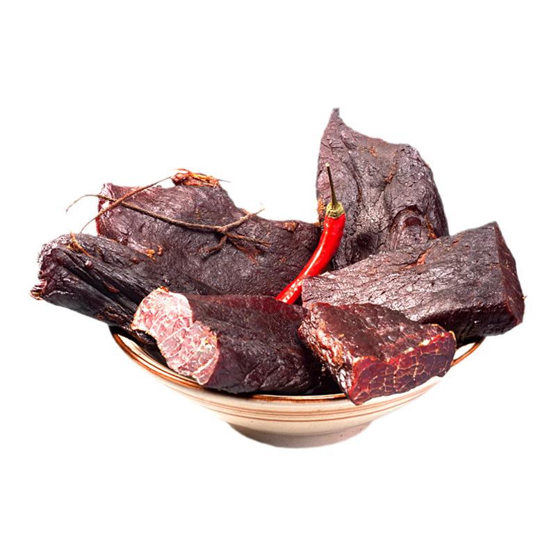 腊牛肉农家 江西柴火烟熏黄牛肉自制无添加湖南萍乡特产250g 包邮