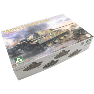 三花TAKOM 2176 1/35 豹式坦克A 豹A 后期型 无内构版 拼装模型