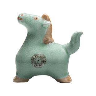 中国国家博物馆一日千里骏马陶瓷摆件家居创意装饰毕业马年礼物