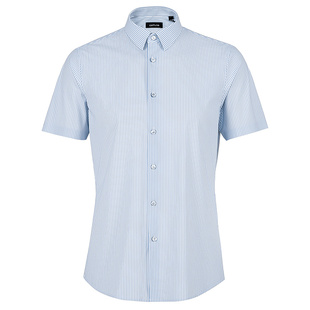 夏款新品callisto卡利斯特男装夏季男士商务休闲通勤短袖衬衫