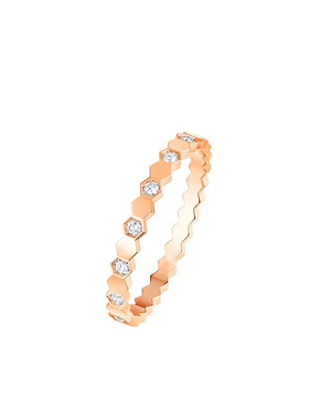 蜂巢戒指女设计小众轻奢高级感