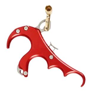 复合弓撒放器火球弓箭发射器扳机两用钢珠合金射箭握式四指撒放器