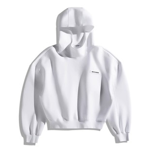 Monster Guardians 未来感系列女子宽松休闲连帽卫衣短裤运动套装