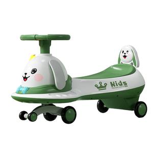 儿童扭扭车1-3-6岁宝宝新款溜溜防侧翻大人可坐男女孩玩具妞妞车
