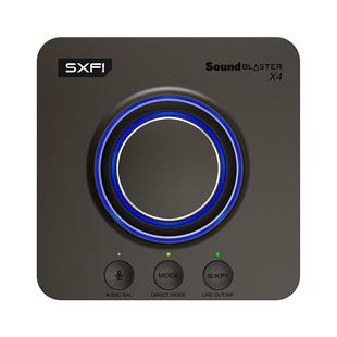 创新X4笔记本USB外置声卡7.1声卡游戏影音台式电脑专业三角洲FPS
