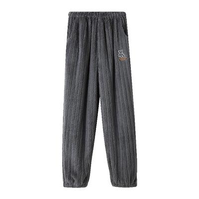 秋冬季法兰绒睡裤芬腾女