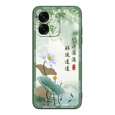 适用oppoA6i+气质少女款手机外壳