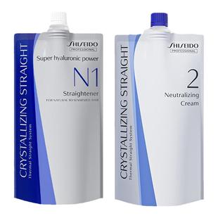 资生堂蛋白矫正直发膏软化剂头发直顺免拉家用永久定型旗舰店临期