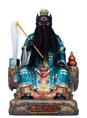 树脂金缕彩南斗北斗星君神像