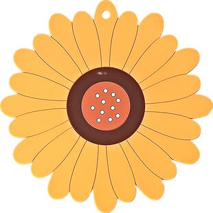 向日葵创意百搭隔热垫硅胶垫家用餐垫盘子垫子塑料防烫碗垫杯垫
