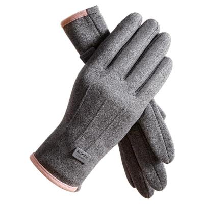 防风加绒保暖触屏防水防寒手套