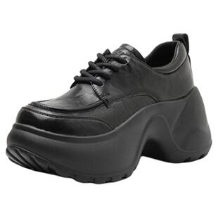 星期六厚底小皮鞋女款春夏季英伦风复古增高乐福鞋百搭休闲单鞋秋