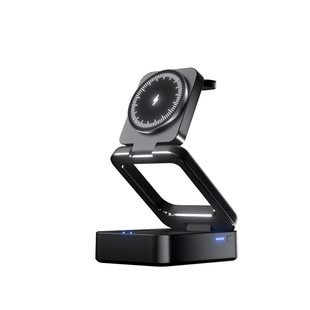 金音盾2026新款三合一无线充电器magsafe磁吸支架便携可折叠带充电宝适用iPhone16苹果17手机手表耳机iwatch