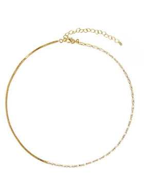 欧美ins个性设计简百搭锁骨链