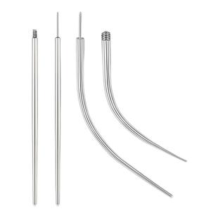 CrazyRabbit 内螺纹内牙引导针插针穿引杆鼻钉耳骨钉穿刺辅助工具