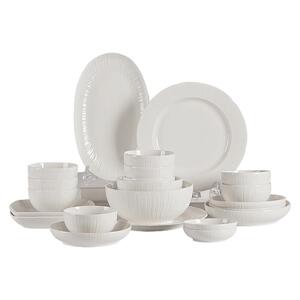 纯白碗盘套装家用2025新款