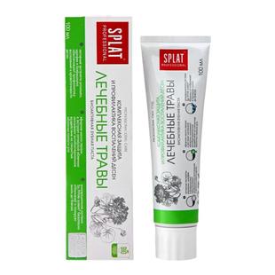 俄罗斯进口Splat牙膏原装清新口气皓齿去渍多效防护生物活性绿茶